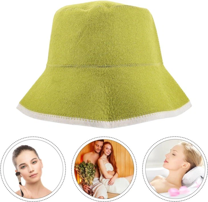 Καπέλο σάουνας από μάλλινη τσόχα